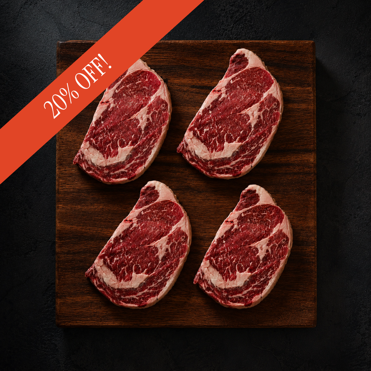USDA Choice Angus Thick Ribeye Sampler Box