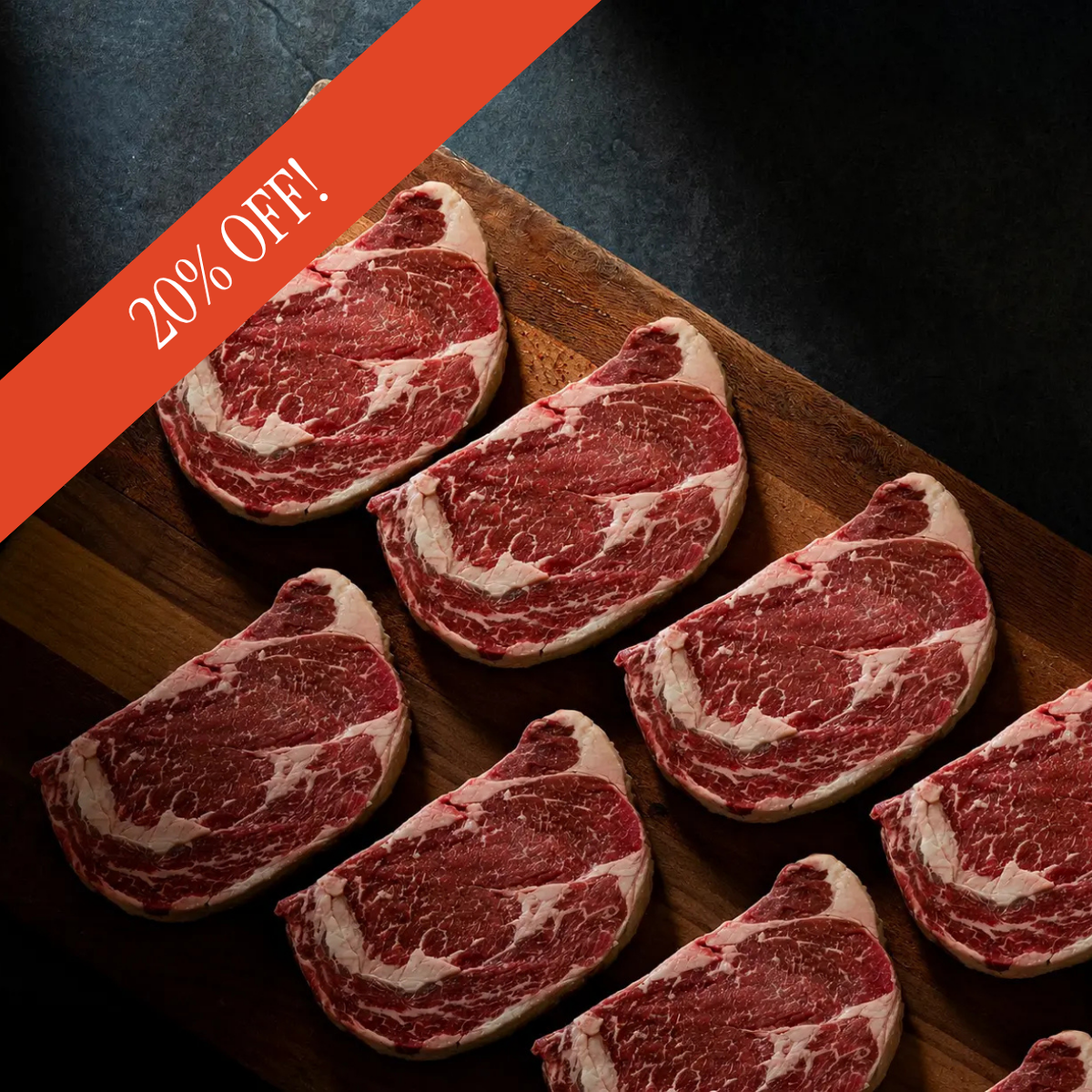 USDA Choice Angus Xtra Thick Ribeye Box