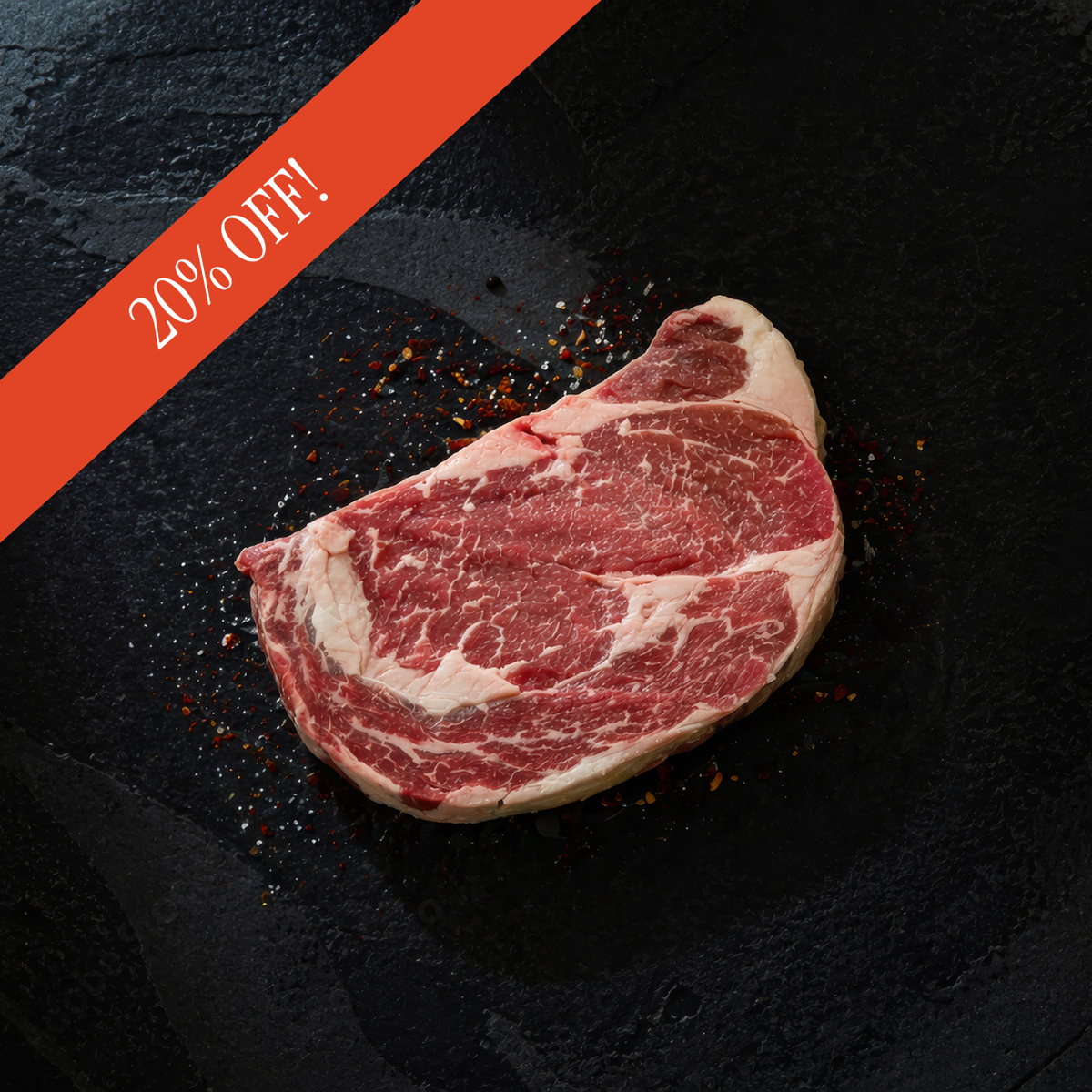 USDA Choice Angus Ribeye Steak 16oz