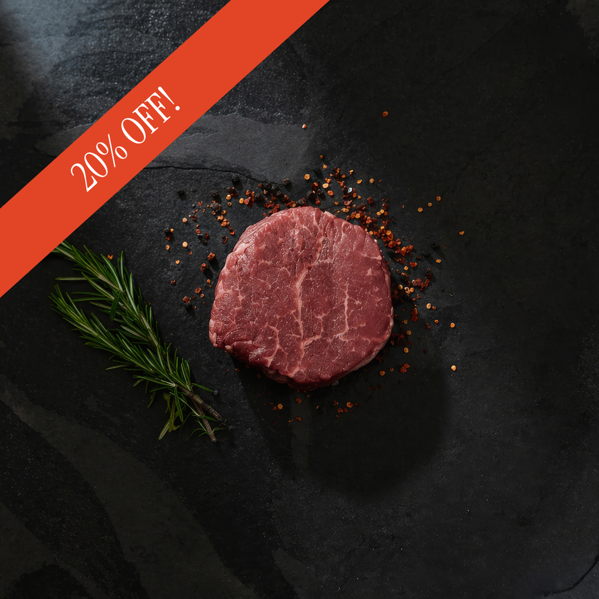 USDA Choice Angus Filet Mignon Steak 8oz