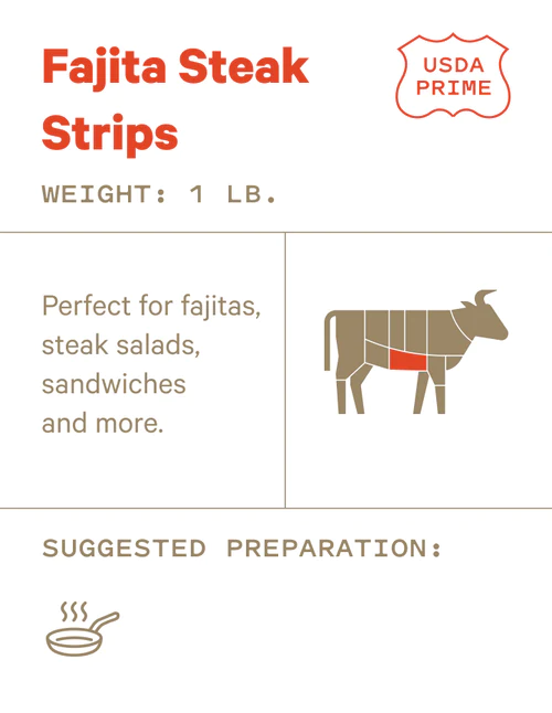 Fajita Steak Strips